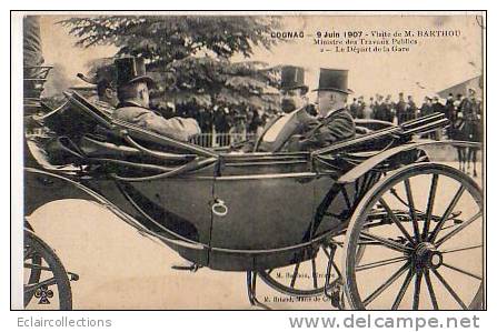 Cognac       16     .visite De M. Barthou  Juin 1907 - Cognac