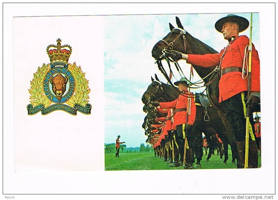 Greeting From Deloraine Royal Canadian Mounted Police RCMP - Andere & Zonder Classificatie