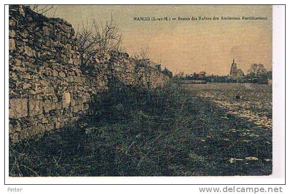 NANGIS - Restes Des Ruines Des Anciennes Fortifications - Nangis