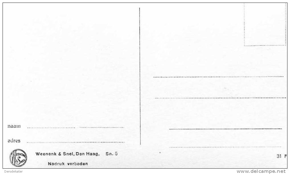 Sneek. Stadhuis. Weenenk & Snel. Sn.5. 31F. Onbeschreven. - Sneek