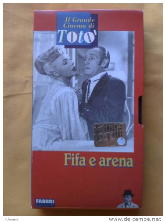 PD/32 VHS - IL GRANDE CINEMA DI TOTO´ Fabbri Ed. FIFA E ARENA Mattioli / Barzizza, Castellani, Marzi... - Comédie