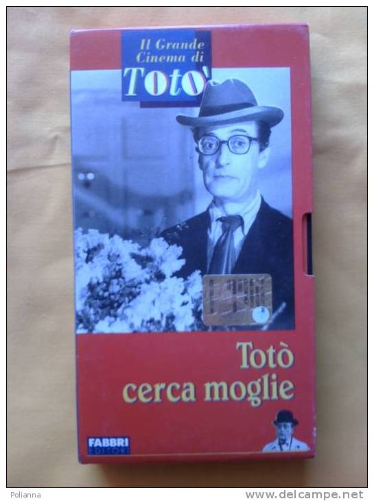 PD/33 VHS - IL GRANDE CINEMA DI TOTO´ Fabbri Ed. TOTO´ CERCA MOGLIE Di Bragaglia /Castellani, Tieri, Merlini, Ninchi... - Comedy