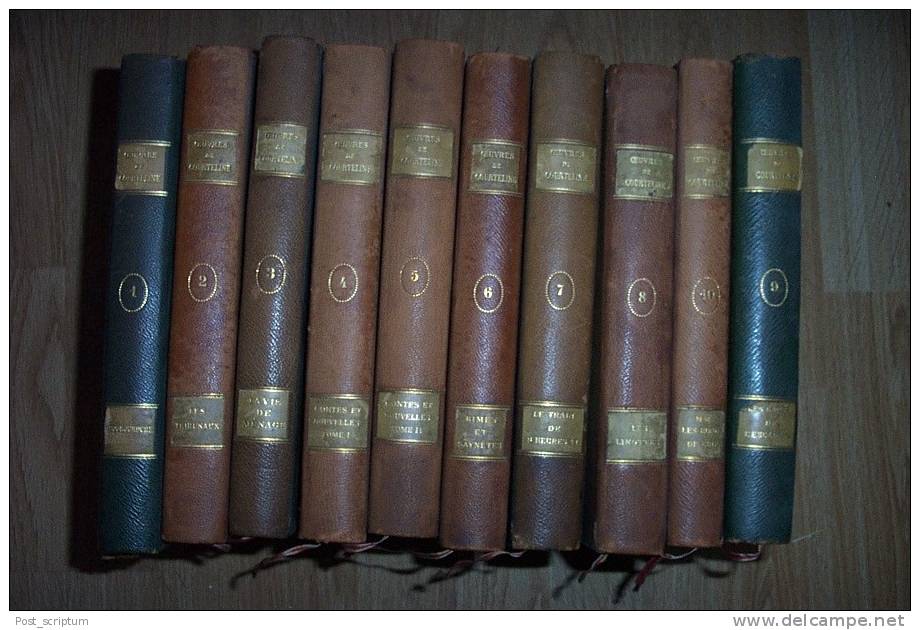 Livre - Oeuvres Complètes De Courteline En 10 Tomes Illustrés - Edition De 1930/31 - Exemplaire Numéroté - Franse Schrijvers