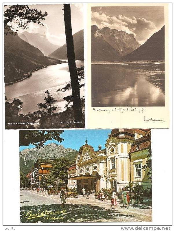 Bad Reichenhall, 6 Ansichtskarten Ab 1938 - Bad Reichenhall