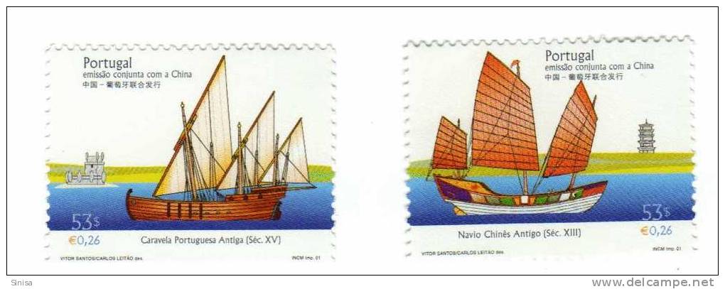 Portugal / Historic Boats - Neufs