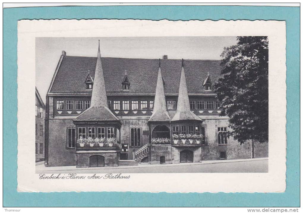 EINBECK I. HANN  -  Am  Rathaus  -  BELLE CARTE  - - Einbeck