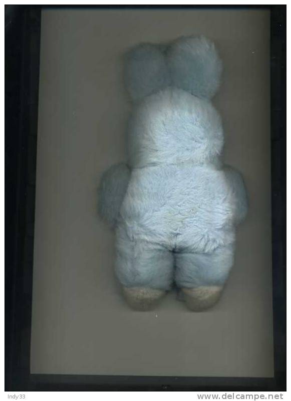 - PELUCHE OURSON ?  BLEU . ENV. 20CM - Ours