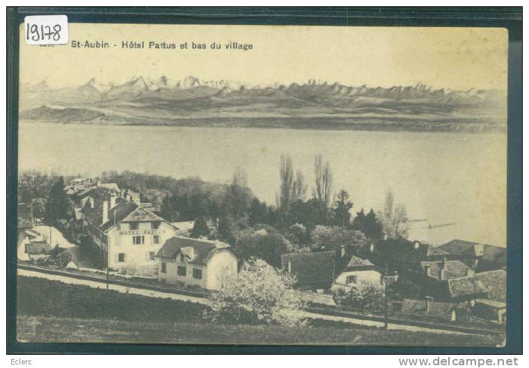 ST AUBIN  - TB - Saint-Aubin/Sauges