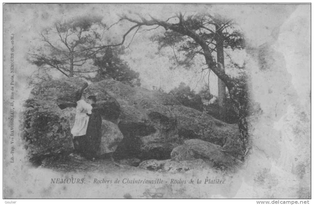 NEMOURS-Rochers De Chaintréauville-Roches De La Platière - Saint Pierre Les Nemours