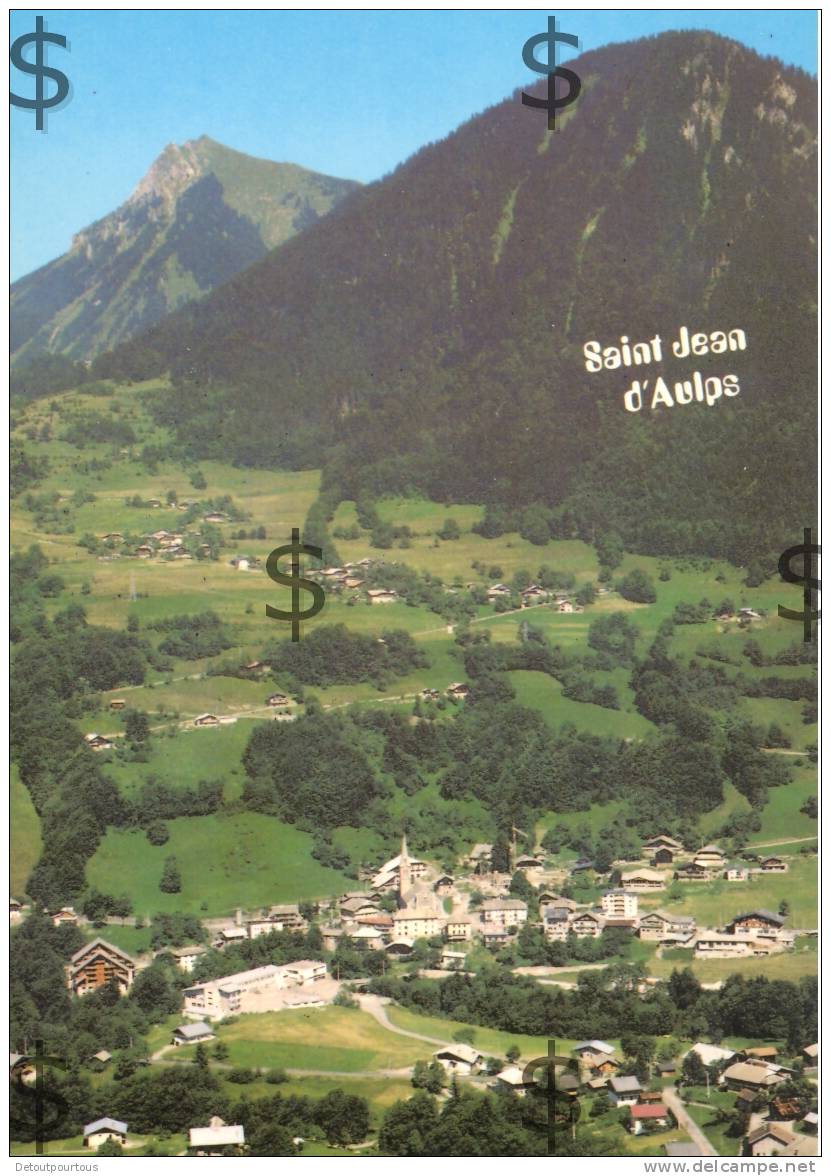 SAINT ST JEAN D'AULPS Haute Savoie 74 : Vue Générale - Saint-Jean-d'Aulps