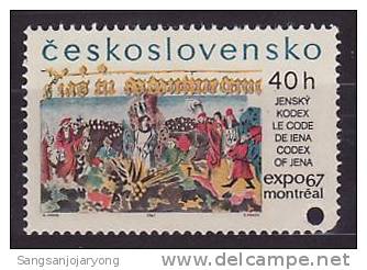 Specimen, Czech Sc1461 Expo, Litomerice Hymnal - Other & Unclassified