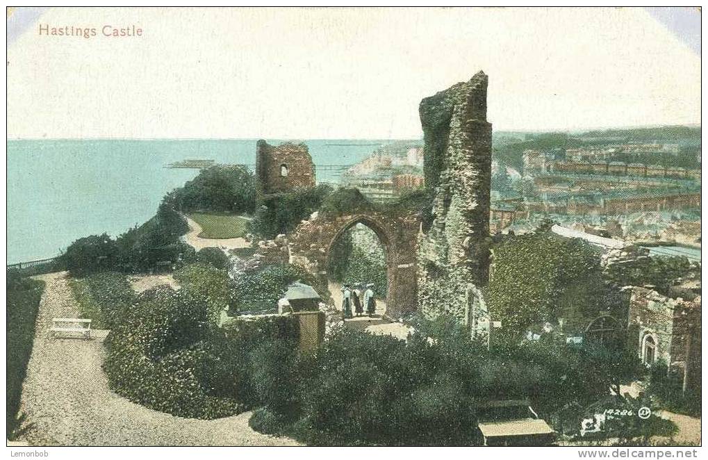 Britain United Kingdom - Hastings Castle - Early 1900s Postcard [P1726] - Hastings