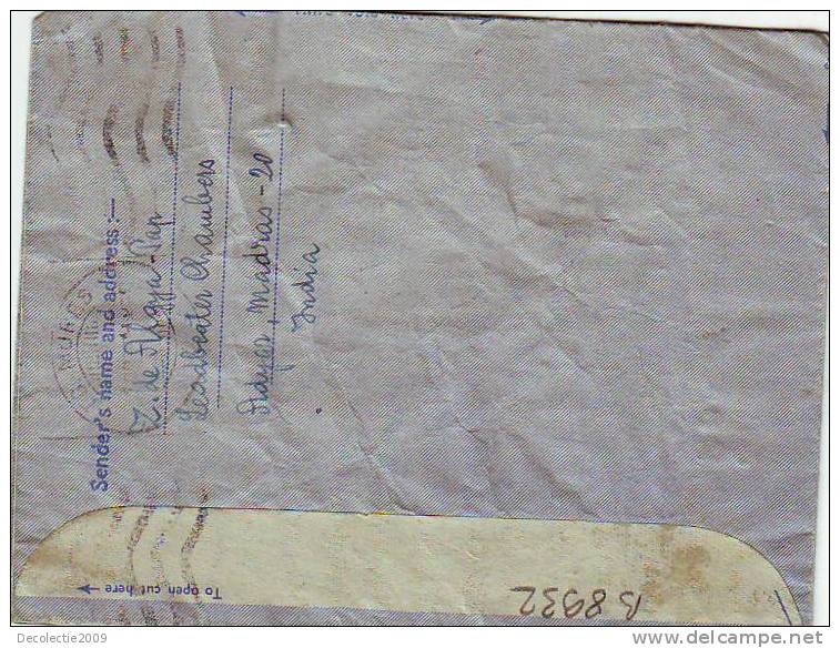 B8932 Liliput Airmail  Aerogramme India Madras To Romania Targu Mures RRR Perfect Shape - Lettres & Documents