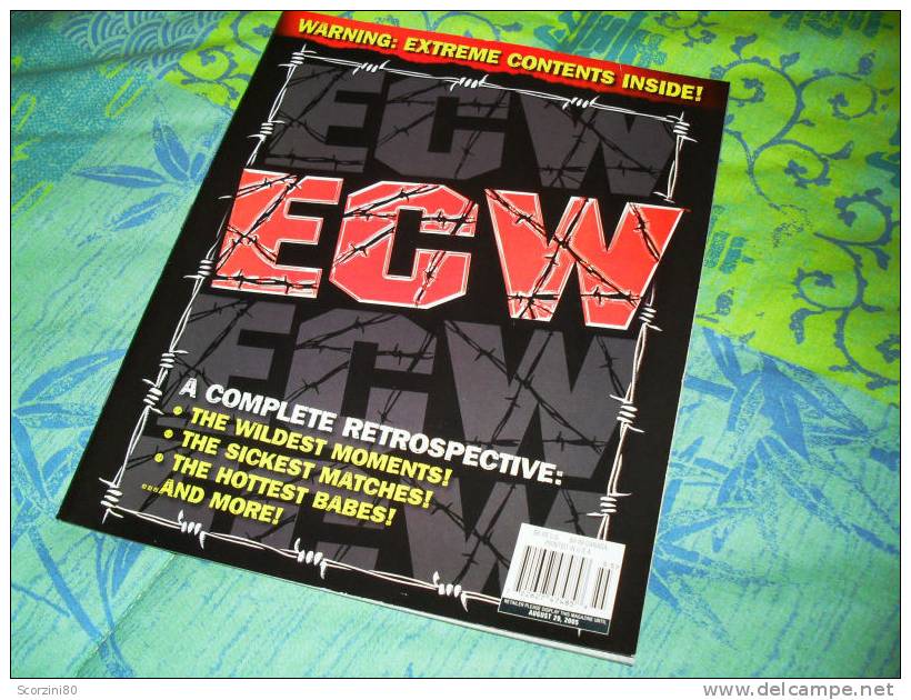 Wrestling ECW Magazine (August 2005) - Livres