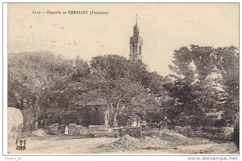 Cpa 29- Chapelle De KERSAINT - Kersaint-Plabennec