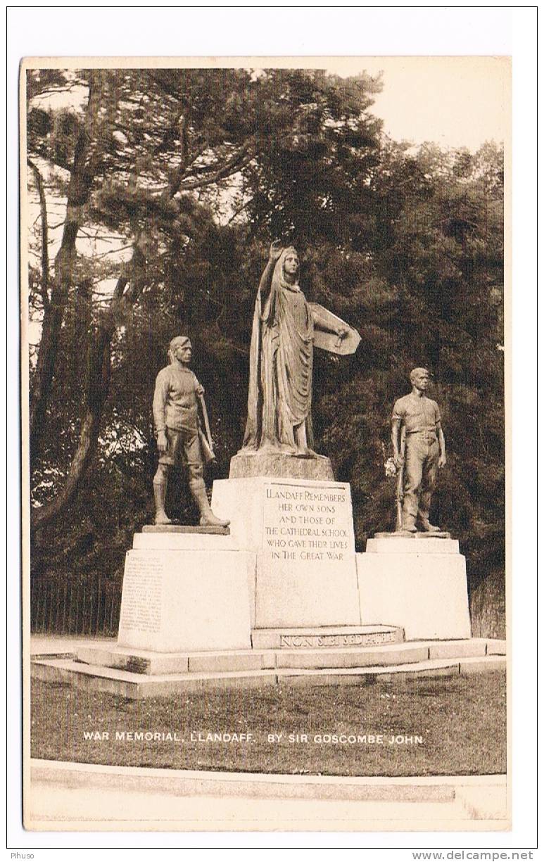 UK1005  LLANDAFF : War Memorial - Glamorgan