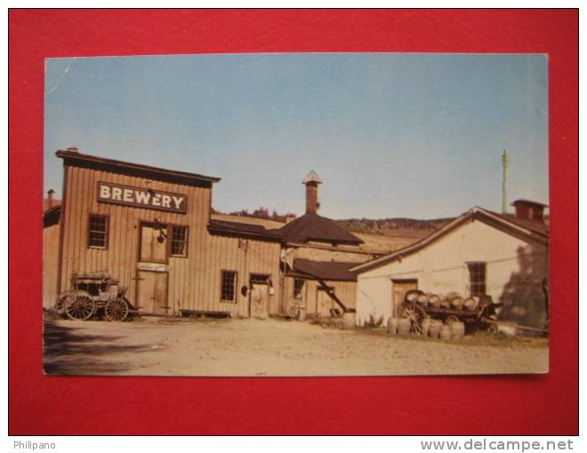 Virginia City MT  Gilbert Brewery  Early Chrome - Autres & Non Classés