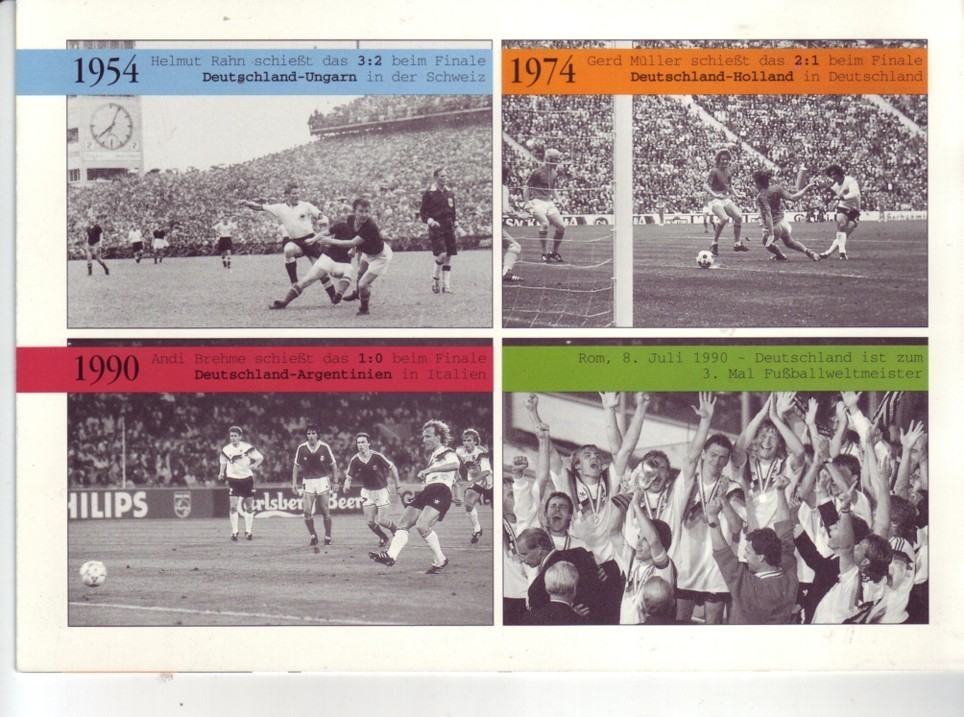 ALLEMAGNE  Document Philatelique Cup  1994  Football  Soccer Fussball - 1994 – États-Unis