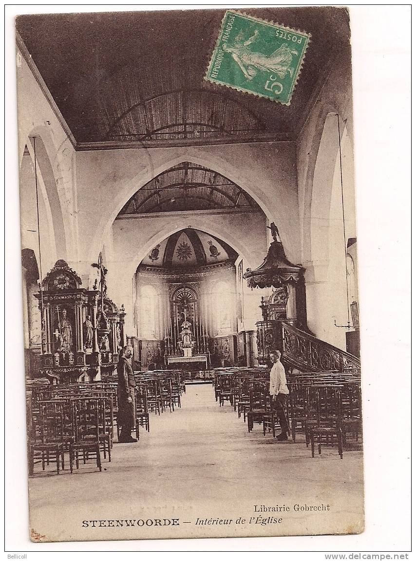 STEENWOORDE  -  Intérieur De L'Eglise - Steenvoorde