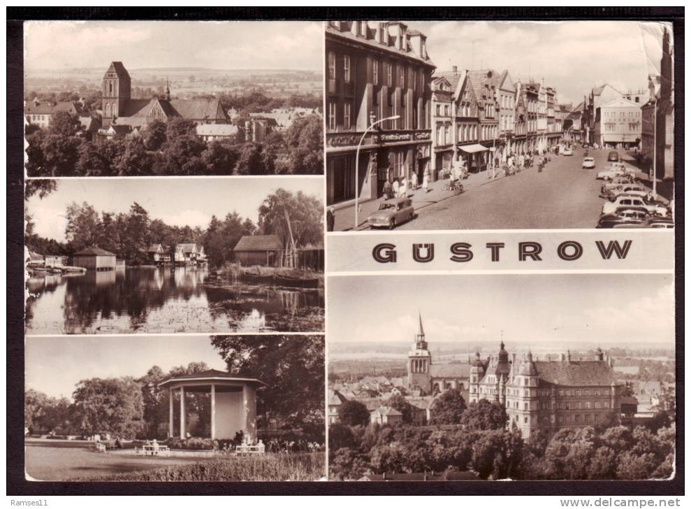 AK Güstrow - Mehrbild 1964 - Guestrow