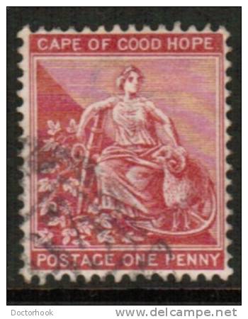 CAPE HOPE   Scott # 43  F-VF USED - Kaap De Goede Hoop (1853-1904)