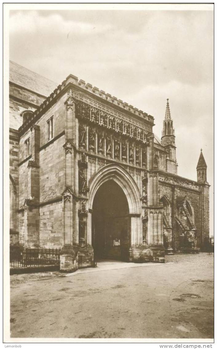 Britain United Kingdom - Worcester Cathedral, The Exterior - Old Real Photo Postcard [P1819] - Other & Unclassified