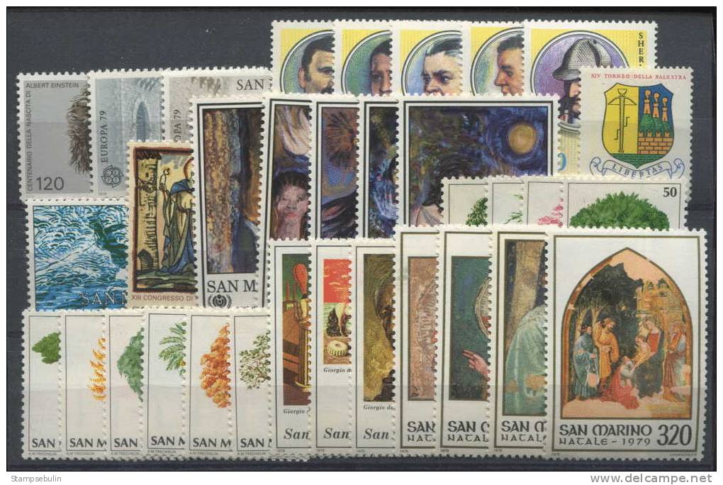 1979 COMPLETE YEAR PACK MNH ** - Annate Complete