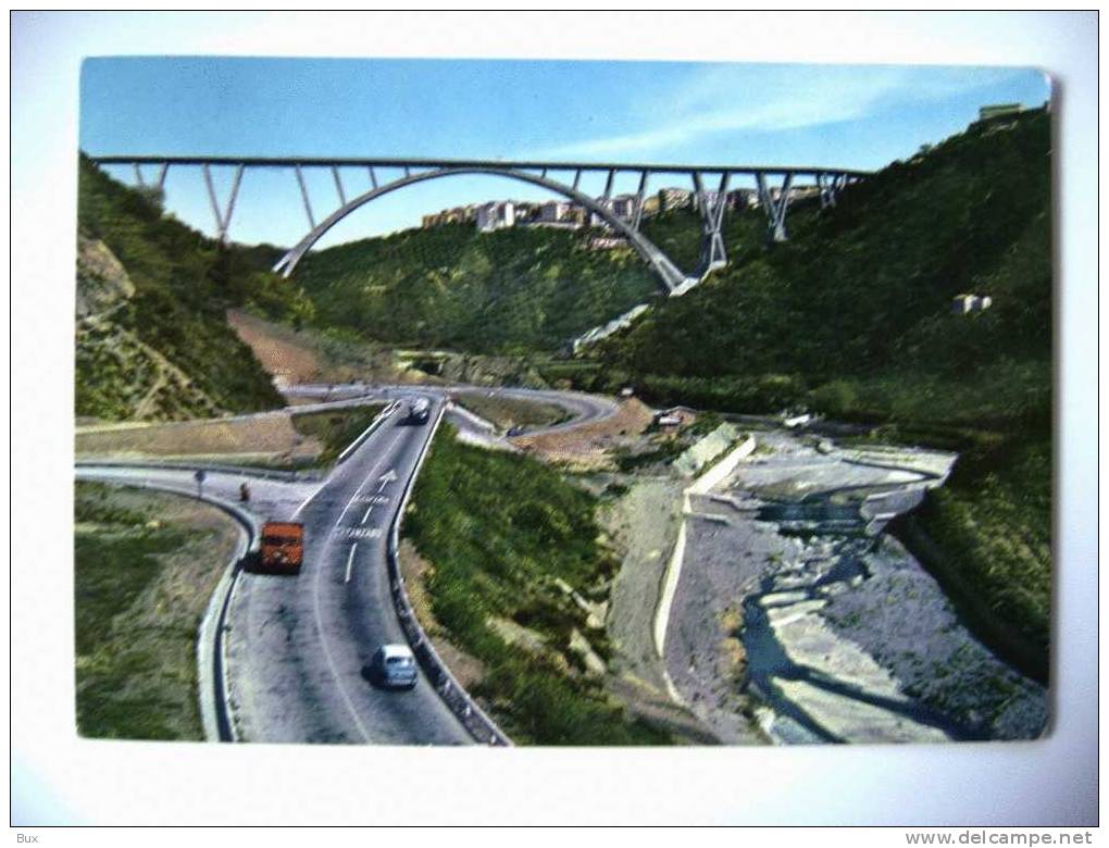 PONTE  CATANZARO CALABRIA   VIAGGIATA CONDIZIONI FOTO - Catanzaro