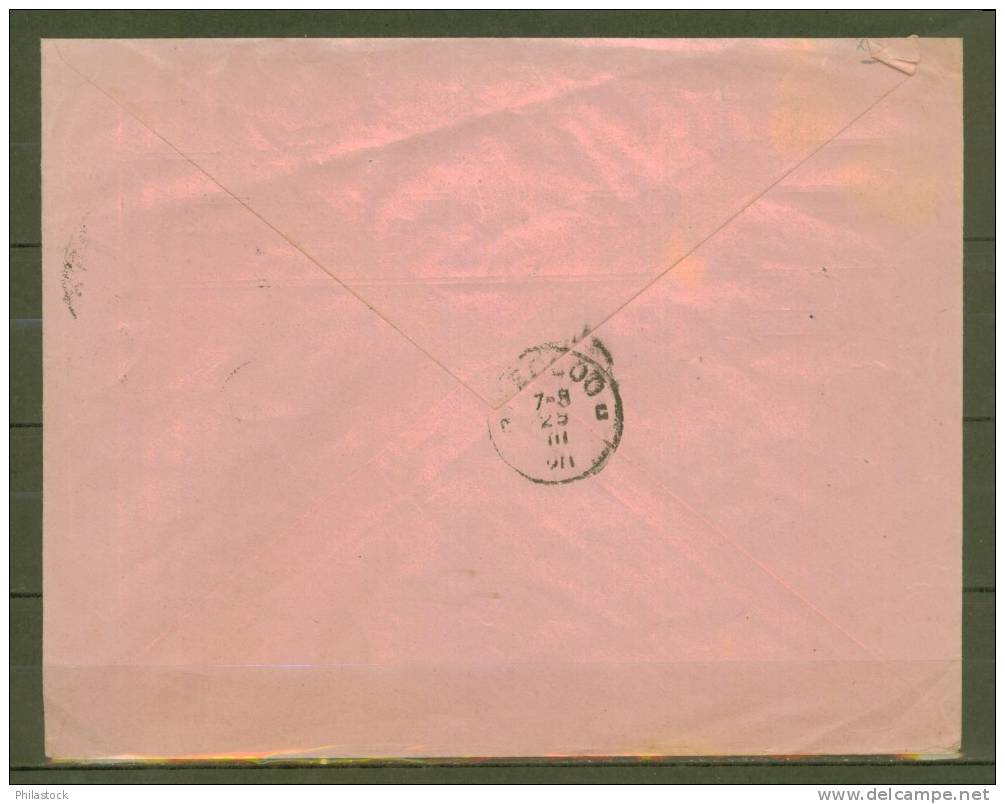 BELGIQUE N° 169 Obl.  S/lettre Entiére - Briefe U. Dokumente