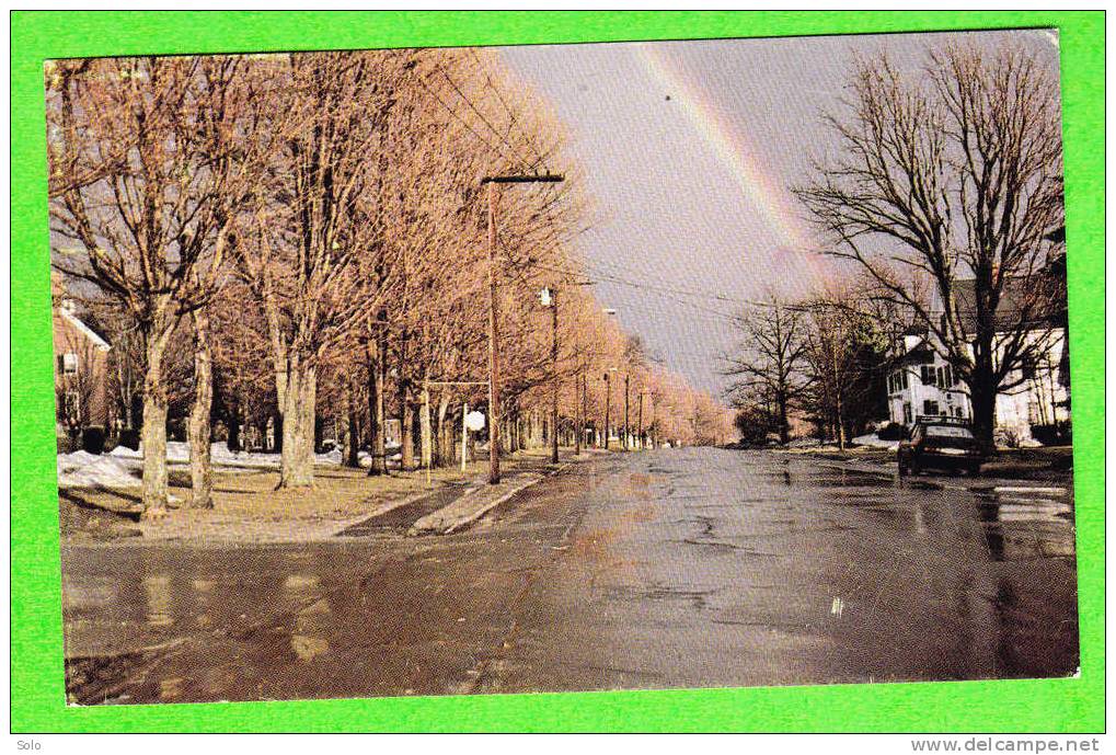 Rainbow Over Main Street At COLBY-SAWYER College - NEW LONDON, N.H 03257 - Altri & Non Classificati