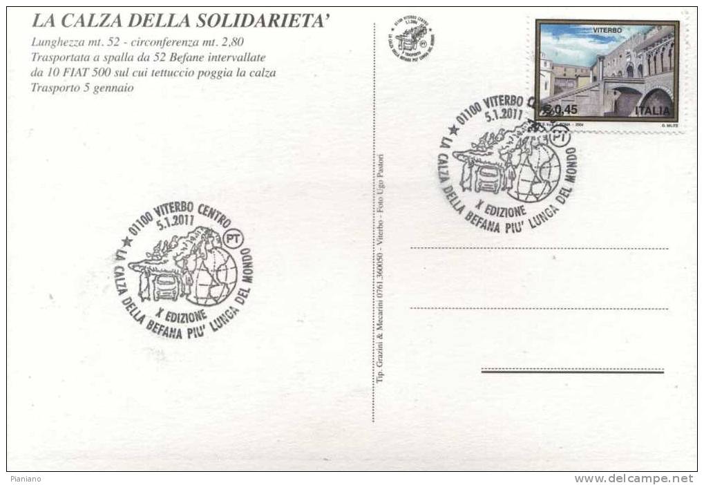 PIA - ITALIA 2011  : Primo Annullo Speciale Dell´anno  05.01.2011 - 2011-20: Poststempel