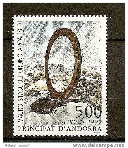 Andorre Français 1992, Série Artistique "Ordino Arcalis 91" - Ungebraucht