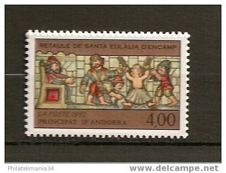 Andorre Français 1992, Retable De Sant Eulalia D'Encamp - Ungebraucht