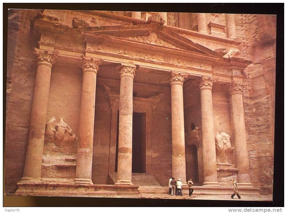 CPM Animée Jordanie  Le Tombeau De Petra - Jordanië