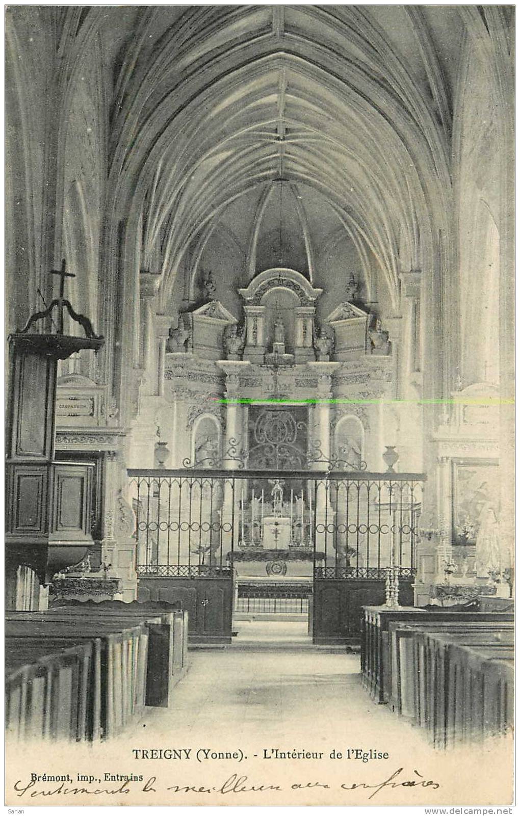 89 , TREIGNY , Interieur De L'église , *7951 - Treigny