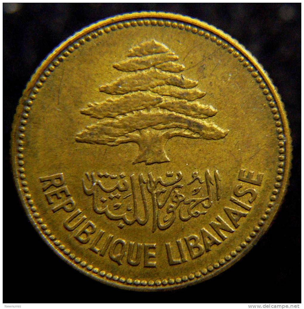 LIBANO 25 PIASTRES 1952 - Libanon