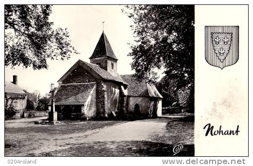 Nohant  - 2 Cartes De L'Eglise : Acchat Immédiat - La Chatre