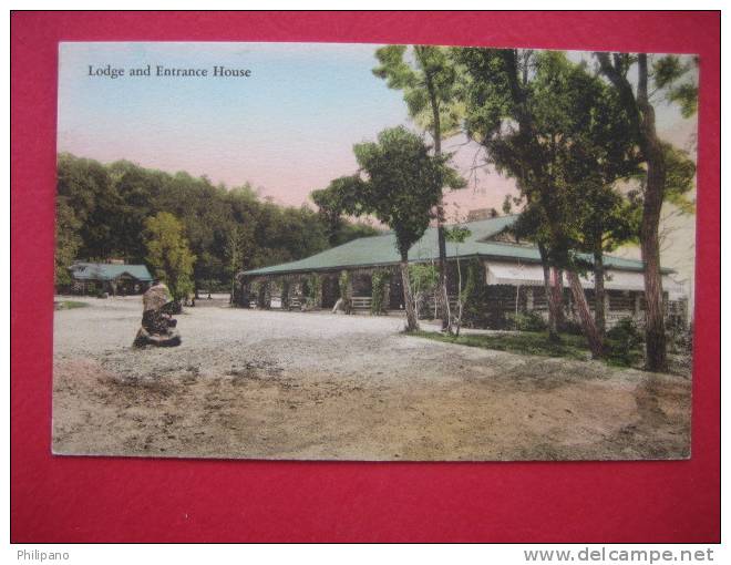 New Market Va  The Lodge & Entrance House Hand Colored - Autres & Non Classés