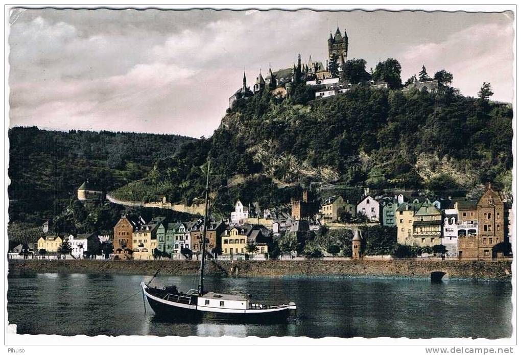 D1696     COCHEM : Mit Burg - Cochem