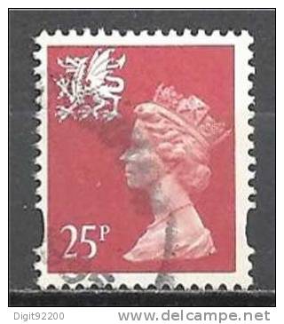 1 W Valeur Used, Oblitérée - YT 1722 - GRANDE BRETAGNE * 1993 - N° 3150-117 - Wales