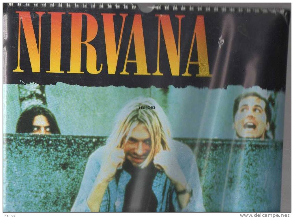 CALENDRIER - 1997 - NIRVANA - 12 Posters - Objets Dérivés