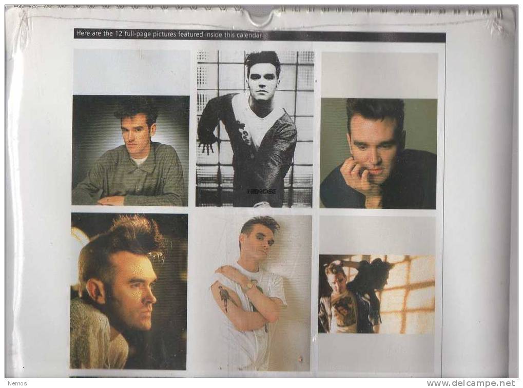 CALENDRIER - 1994 - MORRISSEY - 12 Posters - Varia