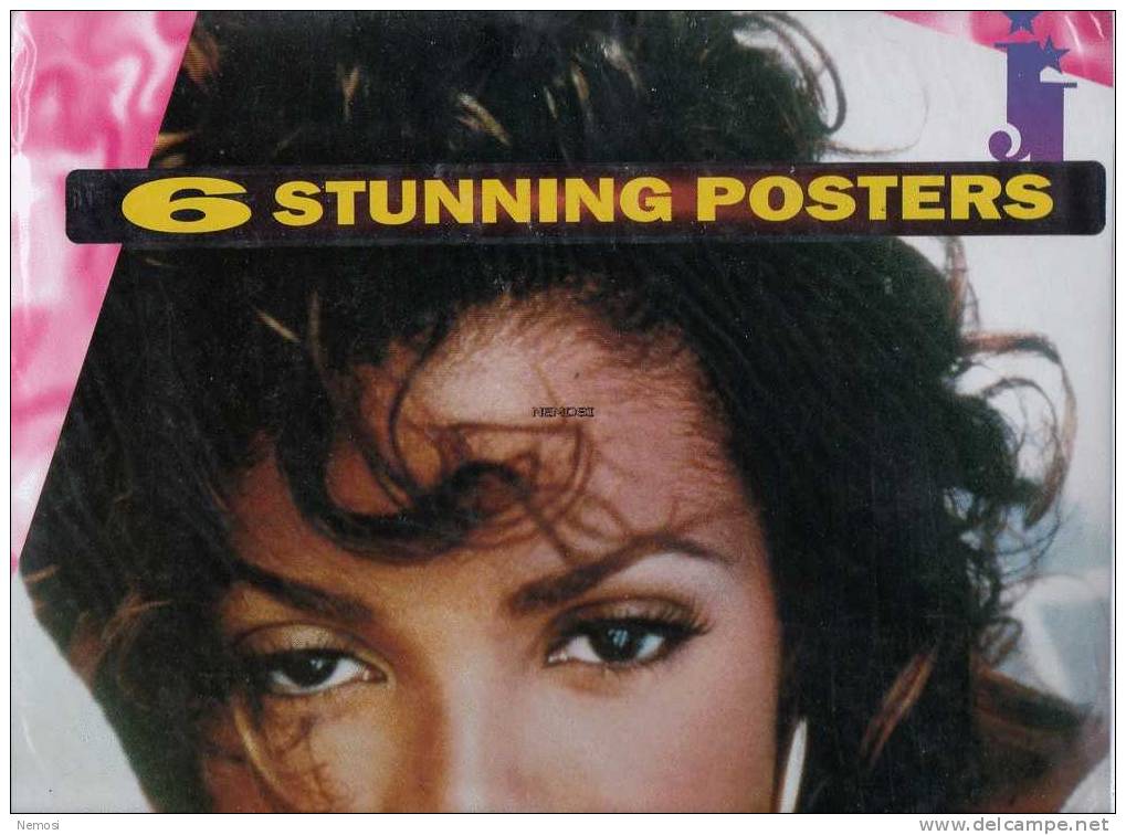 POSTERS - Janet JACKSON - 6 Stunning Posters - Objets Dérivés