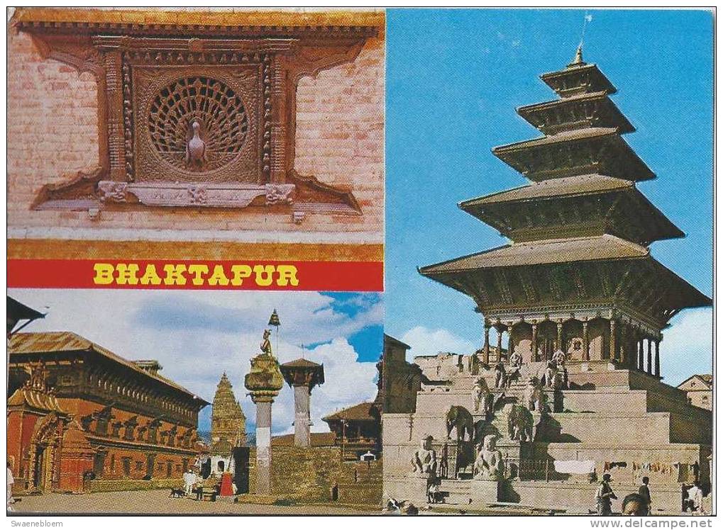 NP.- BHAKTAPUR, Ook Bhadgaon. Nepal. Courtesy: - Department Of Tourism HMG. - Nepal