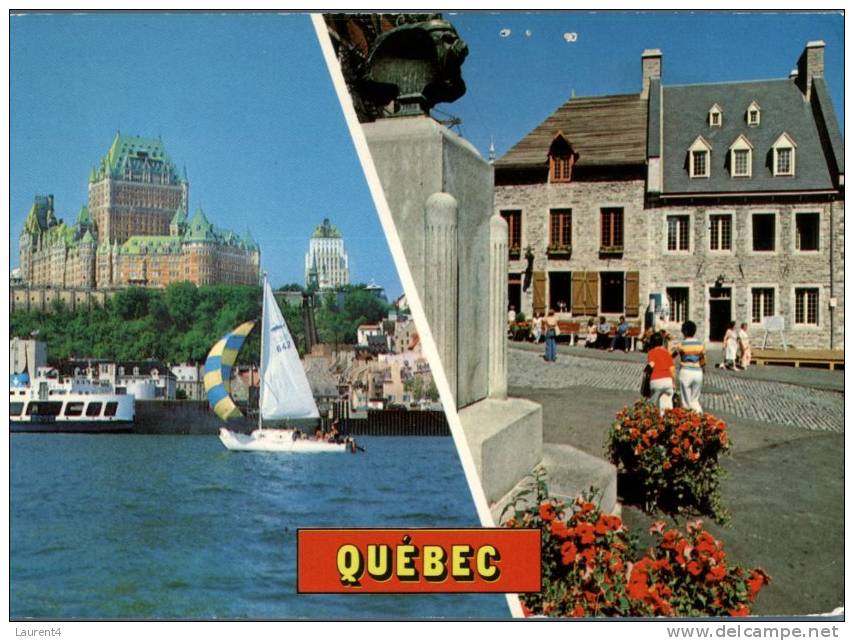 (404) Sailing  - Voile - Voilier - Sailing Ship In Quebec - Vela