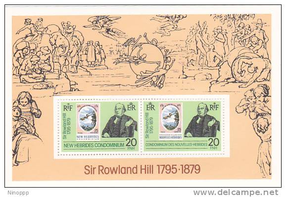 New Hebrides 1979 Sir Rowland Hill MS  MNH - Autres & Non Classés