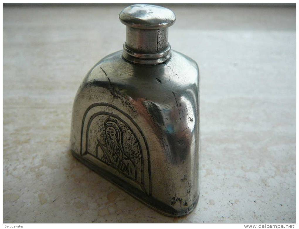 Flacon Du Parfum. Vide.95% Etain. Boite Du Parfum. Perfume Bottle. 95% Tin. Parfumflasche 95% Zinn. Parfumflesje.Gelria. - Miniaturas (frascos Vacios)