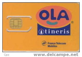 # Carte A Puce Gsm France Telecom Mobiles Ola IV   - Tres Bon Etat - - Nachladekarten (Handy/SIM)