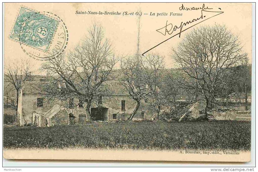 DEP 78 SAINT NOM LA BRETECHE LA PETITE FERME - St. Nom La Breteche