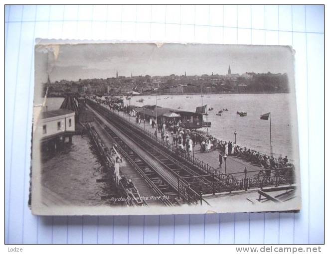 Engeland England Angleterre Isle Of Wight Ryde The Pier - Otros & Sin Clasificación